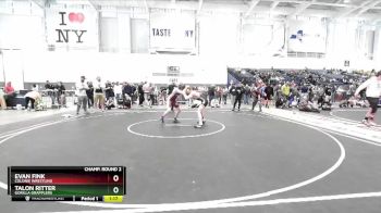 145 lbs Champ. Round 2 - Talon Ritter, Gorilla Grapplers vs Evan Fink, Colonie Wrestling