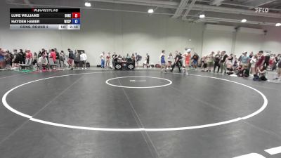 Cons. Round 2 - Luke Williams, Duke vs Hayden Haber, Wyoming Seminary College Preparatory High School Wrestling