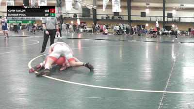 197 lbs Consi Of 16 #2 - Kevin Taylor, Sacred Heart - UNATT vs Gunnar Pool, App State - UNATT