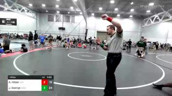 141 lbs Semifinal - August Hibler, Jersey 74 vs Julian George, Scarlet Knights Wrestling Club