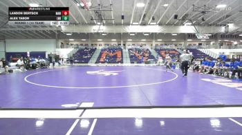 133 lbs Round 1 (10 Team) - Landon Bertsch, Marian University (IN) vs Alex Tabor, Lindsey Wilson (Ky.)