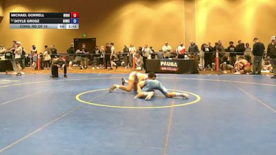 138 lbs Cons. Rd Of 16 - Michael Gorrell, Duro vs Doyle Grosz, HVWC