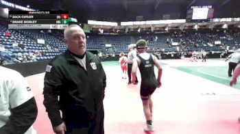 130 lbs Cons. Round 2 - Zack Cutler, EAG2 vs Drake Mobley, Unattached