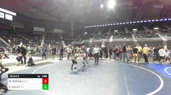 86 lbs Rr Rnd 3 - Mason Rothbart, Buffalo Outlaws vs Kohen Garvin, No Team