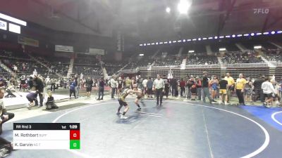 86 lbs Rr Rnd 3 - Mason Rothbart, Buffalo Outlaws vs Kohen Garvin, No Team