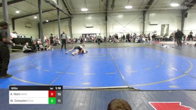 92 lbs Final - Aiden Nam, Morris Fitness Wrestling Club - (A) vs Walker Compton, Roundtree Wrestling Academy