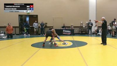 92 lbs Cons. Semis - Vartan Naljayan, Mat Assassins vs Keegan Beard, Steller Trained