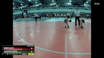 50B Quarterfinal - Kobyn Goff, Nevada Tiger Pit Wrestling Club vs Maddox Schulz, Monett Youth Wrestling Club