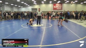 106 lbs Cons. Round 3 - Sarissa Tucker, Legacy Dragons vs Zachary Fuller, Smithfield Wrestling