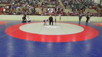 43 lbs Round Of 16 - Tayvien Neal, Dendy Trained Wrestling vs Mark Singletary, Georgia