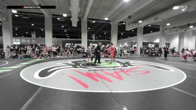 Cons. Round 6 - Reanah Utterback, Sebolt Wrestling Academy vs Emily Beltran, KT 3 Style Wrestling Club