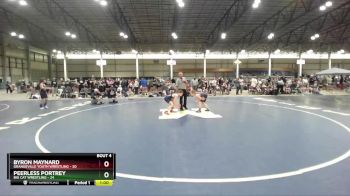 82 lbs Round 2 (4 Team) - Peerless Portrey, Big Cat Wrestling vs Byron Maynard, Grangeville Youth Wrestling