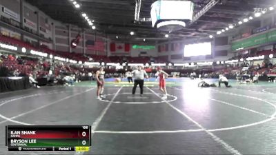 106 lbs Champ. Round 2 - Ilan Shank, Nampa vs Bryson Lee, Centennial