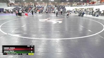 149 lbs Cons. Round 1 - Reese Finch, St. Ambrose University vs Derek Torza, Central Missouri