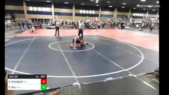 138 lbs Round Of 16 - Samuel Budagher, 505 Wc vs Evan Roy, Independent