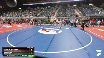 87 lbs 3rd Place Match - Ej Rivera, Top Of The Rock Wrestling Club vs Colton Rodgers, Eastside United Wrestling Club