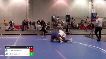 285 lbs C Of 8 #1 - Lee Herrington, Nebraska-Kearney vs Zach Knighton-ward, Hofstra