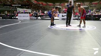 Cons. Round 2 - Nicolas Aquino vs Kevyn Lopez, Yuba City High School Wrestling