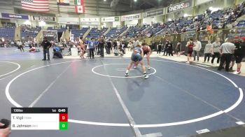 138 lbs Consi Of 16 #2 - Tripp Vigil, Team Braves vs Brayden Johnson, David City HS