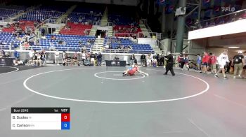 138 lbs Cons 32 #2 - Bryston Scoles, Wisconsin vs Cavin Carlson, Minnesota