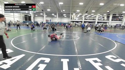 106 lbs Semifinal - Jackson Stokes, Smitty's Wrestling Barn vs Dawson Mcgrath, Team Tugman