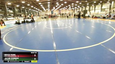 92 lbs Rd# 10- 4:00pm Saturday Final Pool - Bryce Fiore, Backyard Brawlers vs Jacobi Robbins, Michigan S.W.A.T