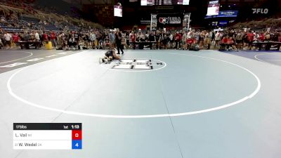 175 lbs Cons 64 #2 - Lucas Vail, MI vs Walker Wedel, OK