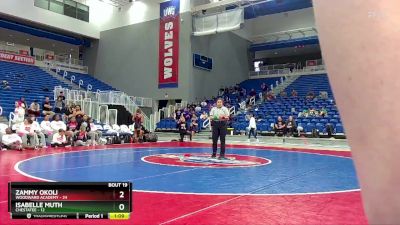 125 lbs 2nd Wrestleback (16 Team) - Nora Boylan, Woodward Academy vs Andrea Ortega, Chestatee