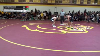 125 lbs Quarterfinal - Victor Ramirez, Modesto Junior College vs Connor Jeong, Santa Rosa Junior College