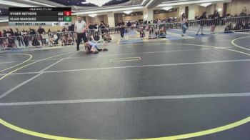 52 lbs 5th Place - Ryder Bethers, Ruis Wr Acd vs Elias Marquez, Silverback RTC