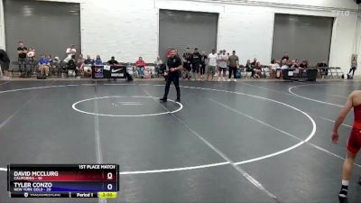 97 lbs Placement Matches (8 Team) - Kayden Khim, California vs Trevor Eggleston, New York Gold