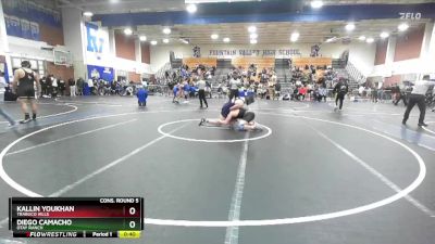 215 lbs Cons. Round 5 - Kallin Youkhan, Trabuco Hills vs Diego Camacho, Otay Ranch