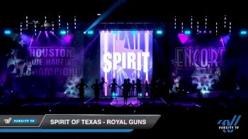 Spirit of Texas - Royal Guns [2019 Senior Coed - Medium 5 Day 2] 2019 Encore Championships Houston D1 D2