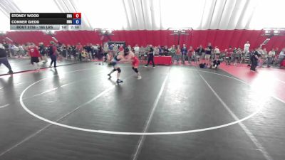 165 lbs Cons. Rd Of 16 - Stoney Wood, Sebolt Wrestling Academy vs Conner Giedd, Heartland Wrestling Academy