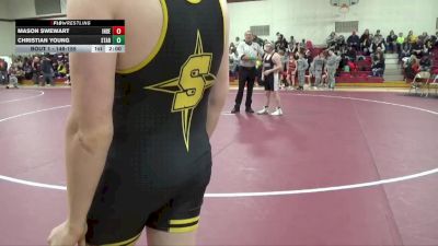 146-155 lbs 1st Place Match - Mason Swewart, Independence vs Christian Young, Starmont