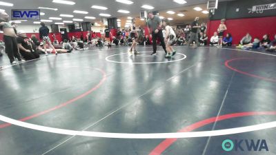 80 lbs Semifinal - Knox Vrana, TopGuns 15U vs Maddox Love, Standfast