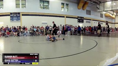 138 lbs Champ. Round 1 - Gunner Butt, Contenders Wrestling Academy vs Isaiah Gatton, Team Jeff Wrestling Club