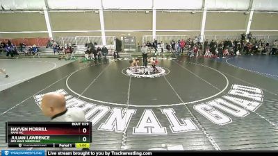 70 lbs Quarterfinal - Hayven Morrill, Rams WC vs Julian Lawrence, Red Wave Wrestling