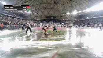 Boys 3A 165 lbs Cons. Round 3 - Erick Kelly, Kentlake vs Brady Sanford, Franklin