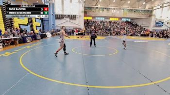 144 lbs Champ. Round 1 - Eddie Radecki, Caravel Academy vs James Duckworth, Middletown