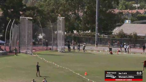 Women's 200m, Finals 7