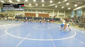 157 lbs Cons. Round 4 - Logan Weaver, Merchant Marine vs Matthew Trinidad, Merchant Marine