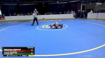 126 lbs Cons. Semi - Sebastian Serrano, Sahuarita High School vs Ethan Whitten, Mountain Ridge