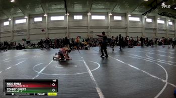 106 lbs Round 4 (6 Team) - Nico Emili, Garnett Trained TS vs Tommy Gretz, Cow Rock WC