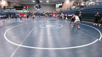 215 lbs Quarterfinal - Zacary Adams, El Paso Eastwood vs Joe Thomas, Carl Albert
