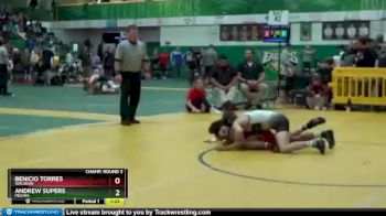 144 lbs Champ. Round 3 - Andrew Supers, MEDINA vs Benicio Torres, WAUSEON