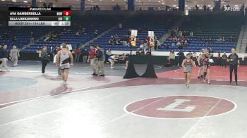 114 lbs 5th Place - Ava Gamberdella, Branford vs Ella Libiszewski, Ludlow