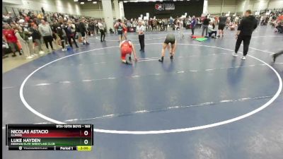 165 lbs Semifinal - Nicolas Astacio, Illinois vs Luke Hayden, Eierman Elite Wrestling Club