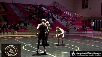 100 lbs Round 2 (3 Team) - Belinda Minervini, Mount Olive/Randolph vs Angelina Qualtieri, Lenape Valley/Hopatcong