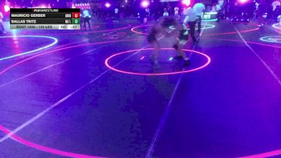 109 lbs Consi Of 8 #1 - Mauricio Gerber, Grindhouse Wrestling Club vs Dallas Tritz, No Limit Wrestling Club